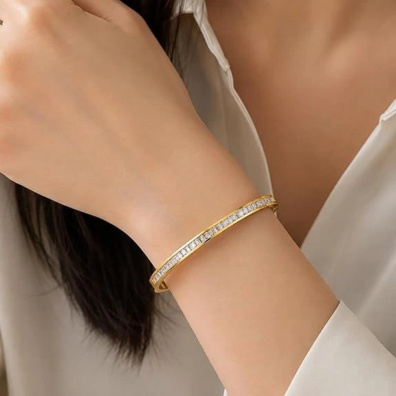 18K Gold Plated Anti Tarnish Waterproof Charm Bracelet