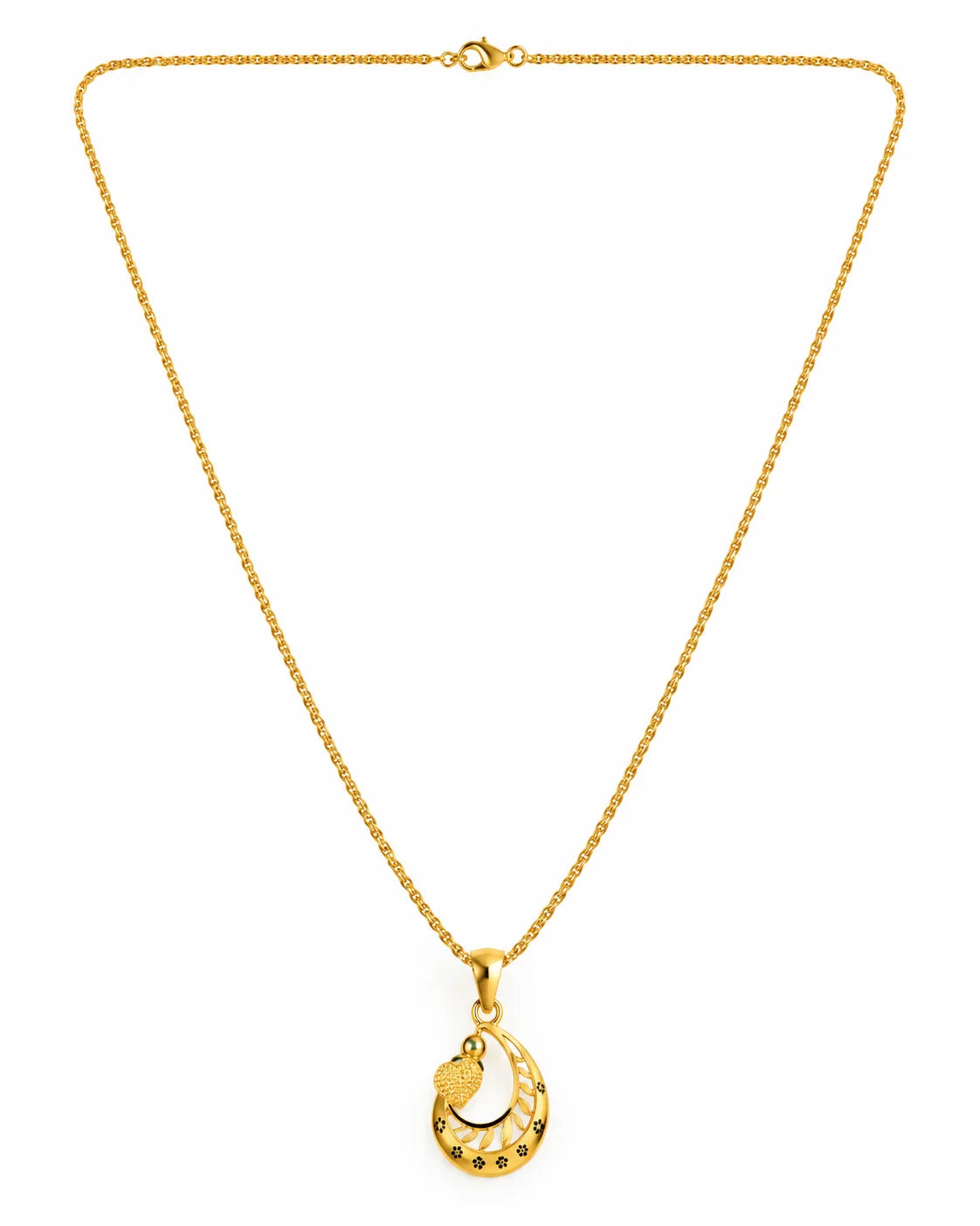 One Gram Gold Plated Daily Wear Chain With Pendant