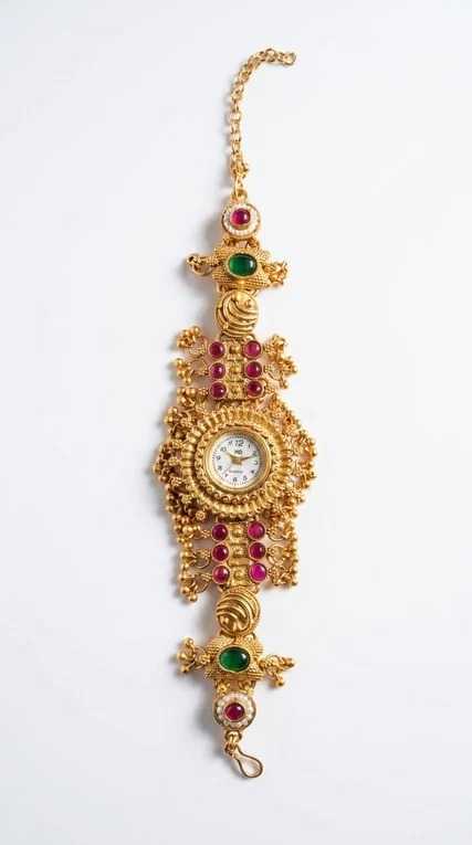 Antique Sunburst Bezel Jewellery Watch