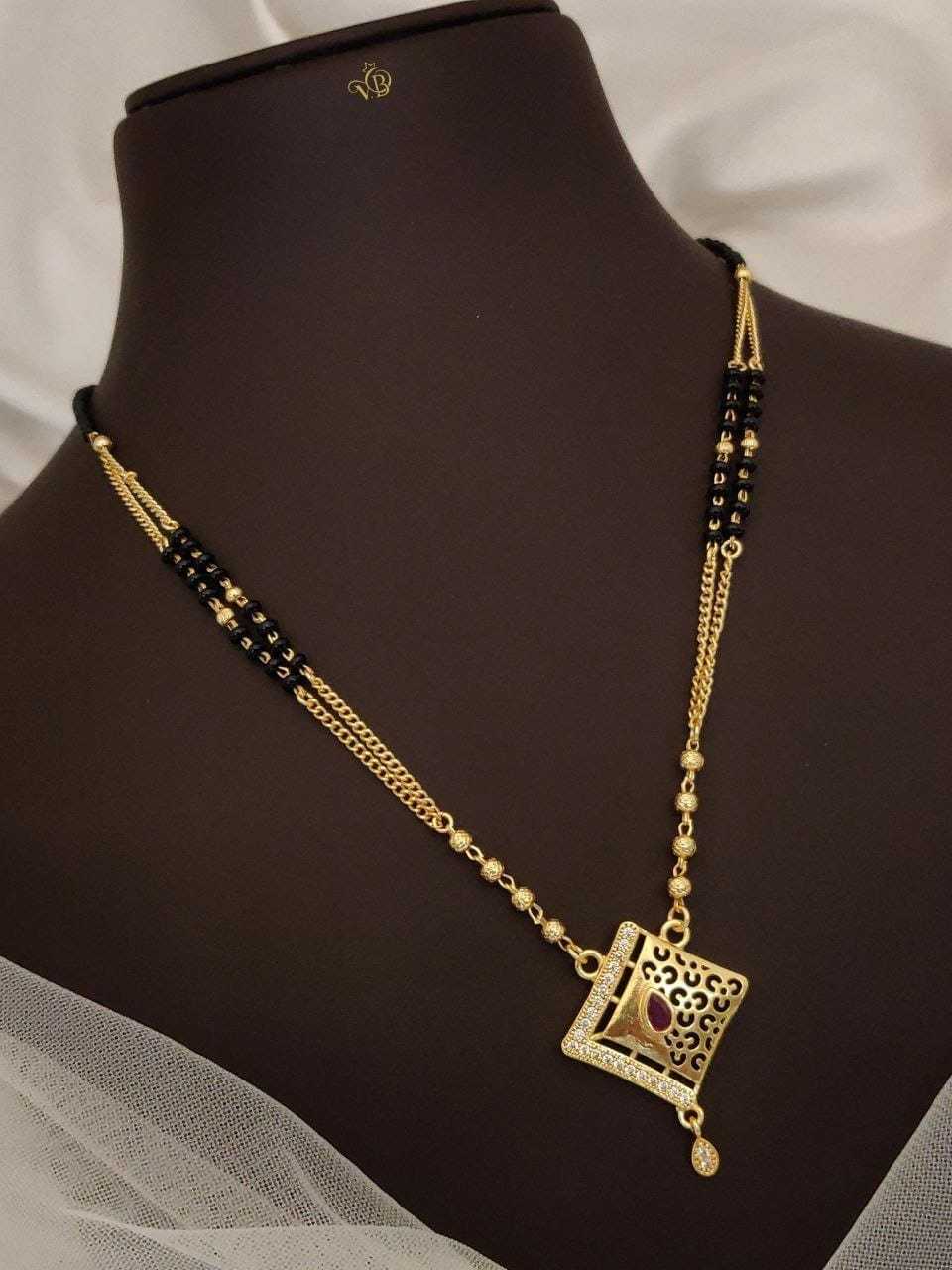 Contemporary Asymmetric Designer Mangalsutra