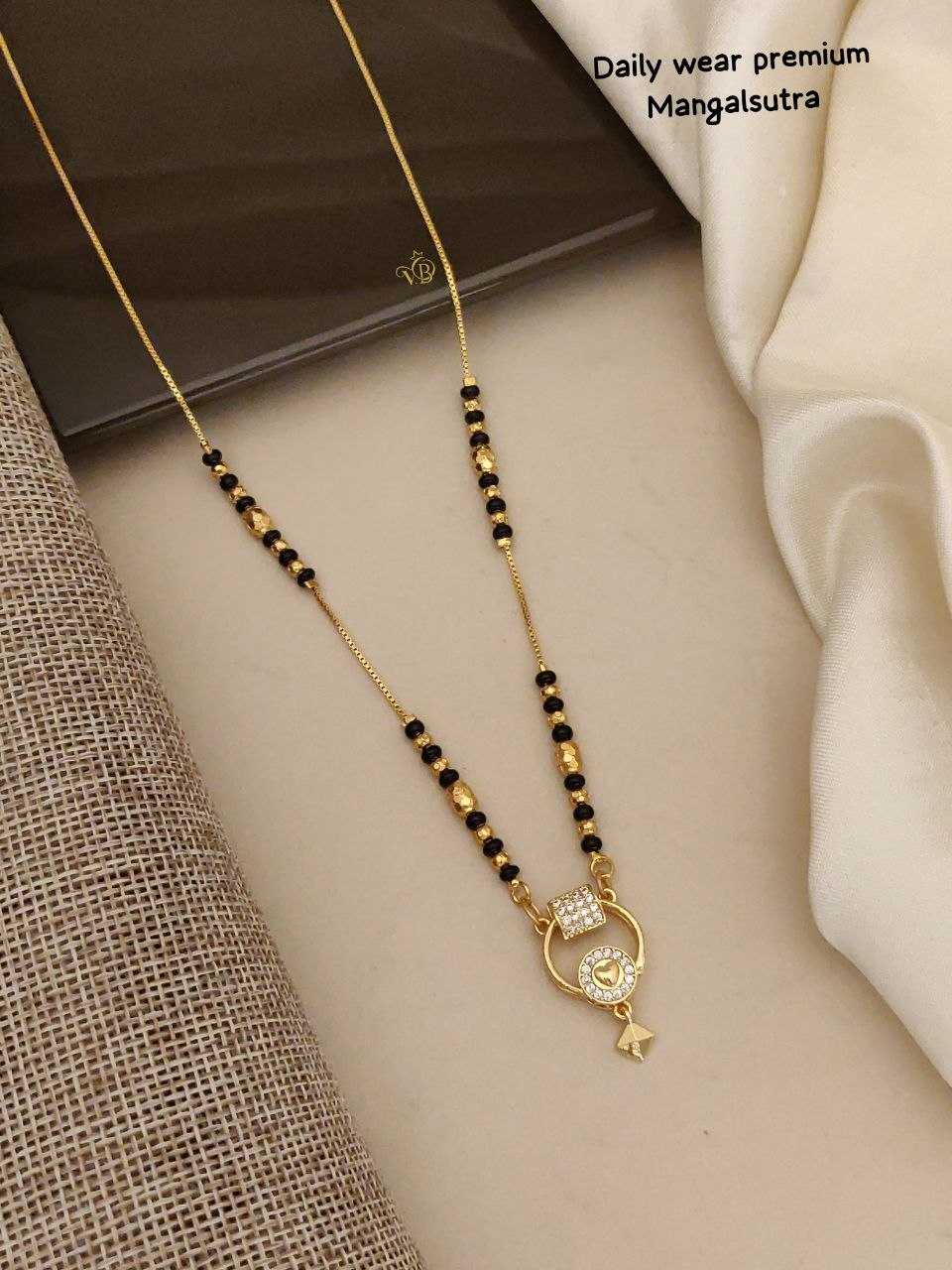 Daily Wear Premium Mangalsutra with Stone Drop