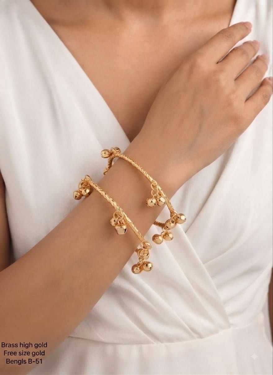 Designer Bangles with Square Stone Centrepieces