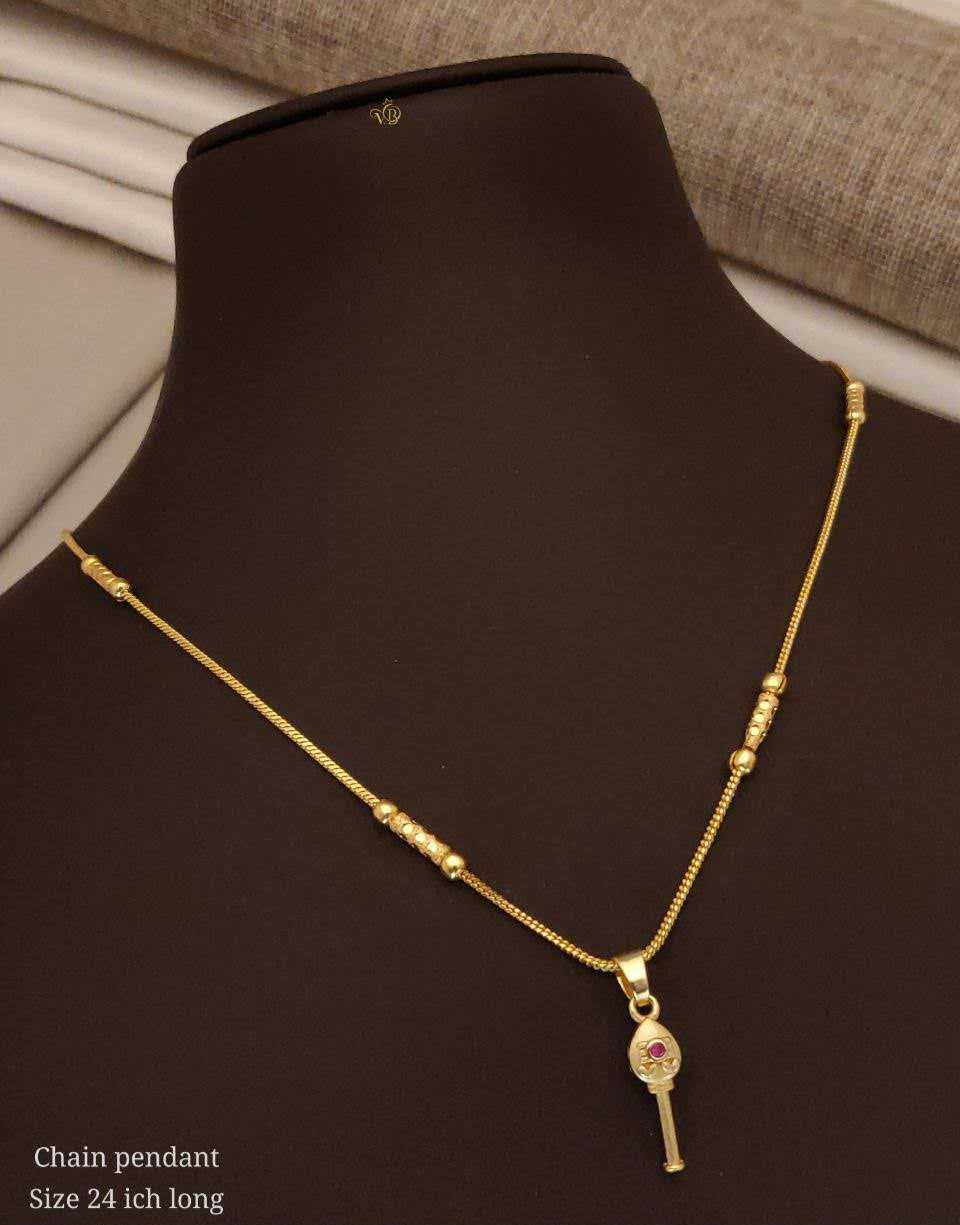 Devotional Chain Pendant on 24 Inch Chain