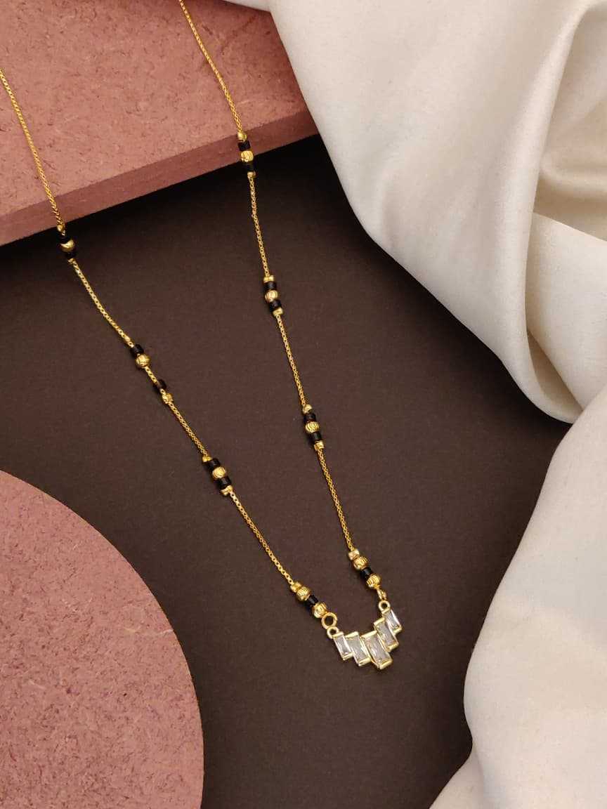 Dual Heart Pendant Short Mangalsutra