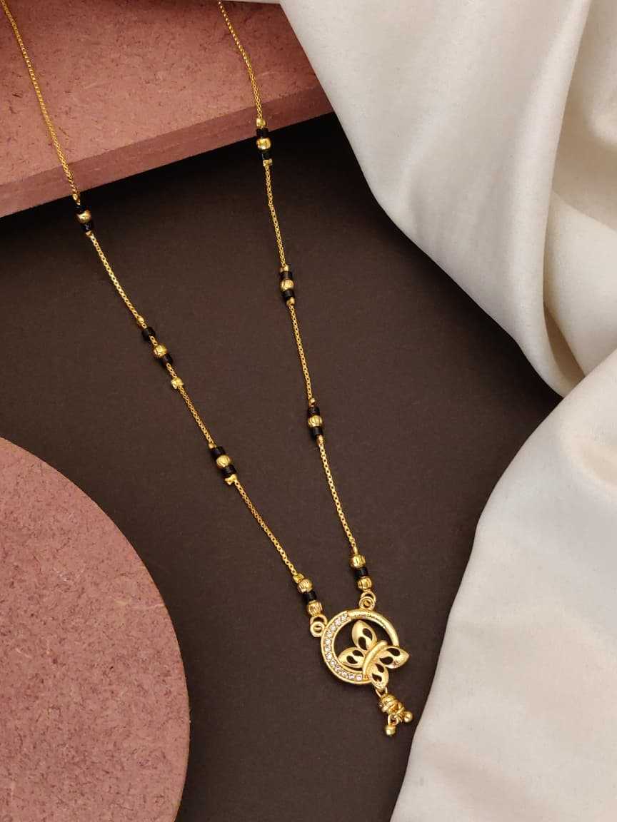 Dual Heart Pendant Short Mangalsutra