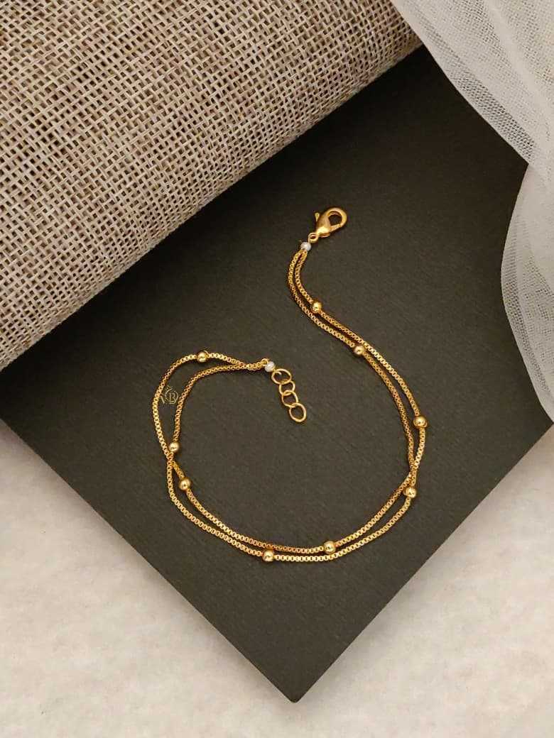 Dual Strand Bracelet with Polished Bead Stations