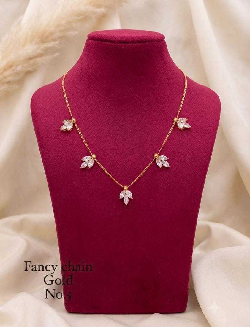 Fancy Chain with Marquise Crystal Stations