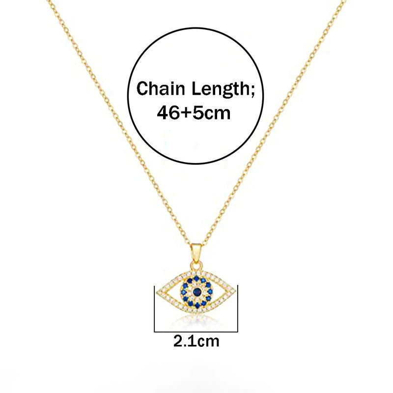 Pendant 2.1 cm wide on a 46 cm chain with 5 cm extender
