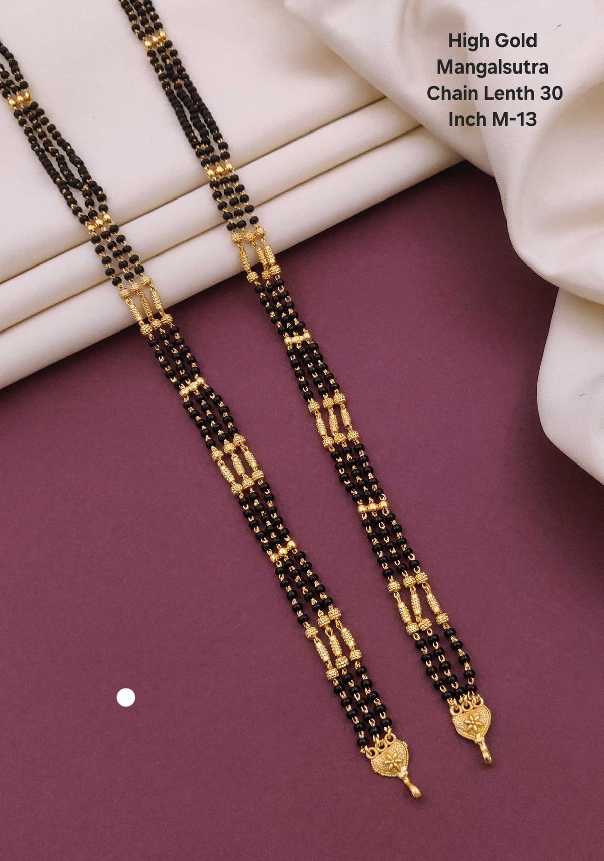 High Gold Multi Strand Mangalsutra Chain