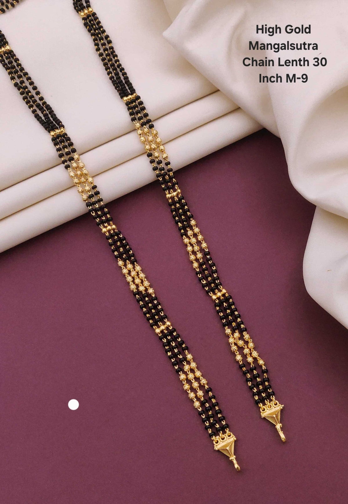 High Gold Multi Strand Mangalsutra Chain