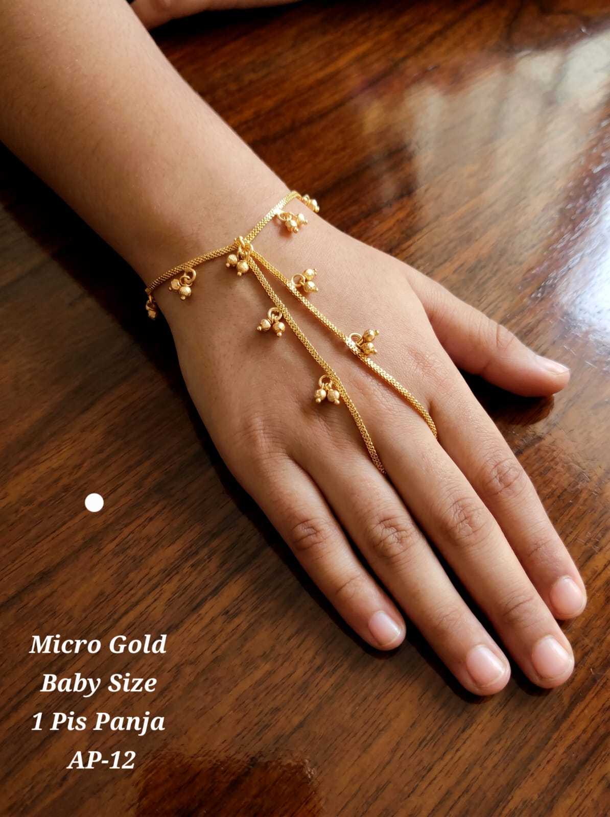 Micro Gold Baby Size Hath Panja