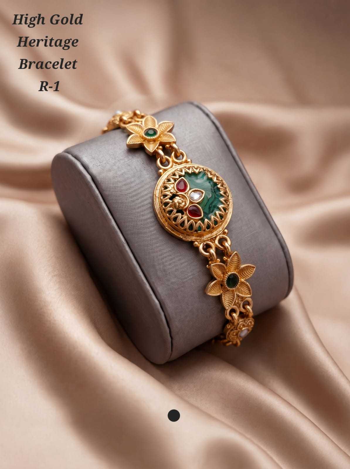 Micro Gold Bracelet with Textured Stations