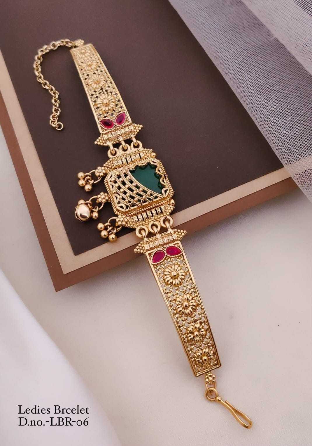 Peacock Meenakari Bracelet with Ghungroo Charms