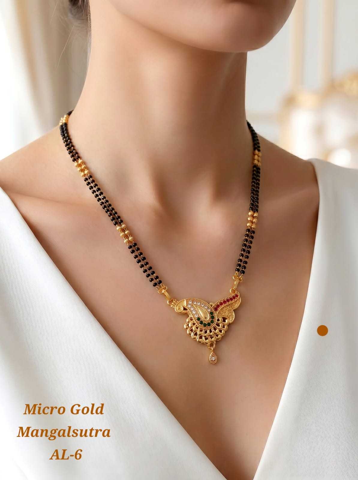 Premium Micro Gold Traditional Mangalsutra