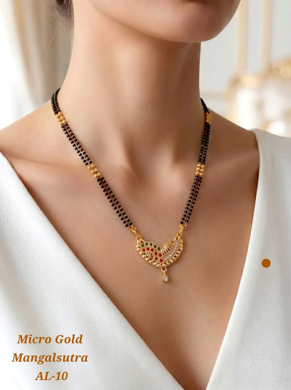 Premium Micro Gold Traditional Mangalsutra