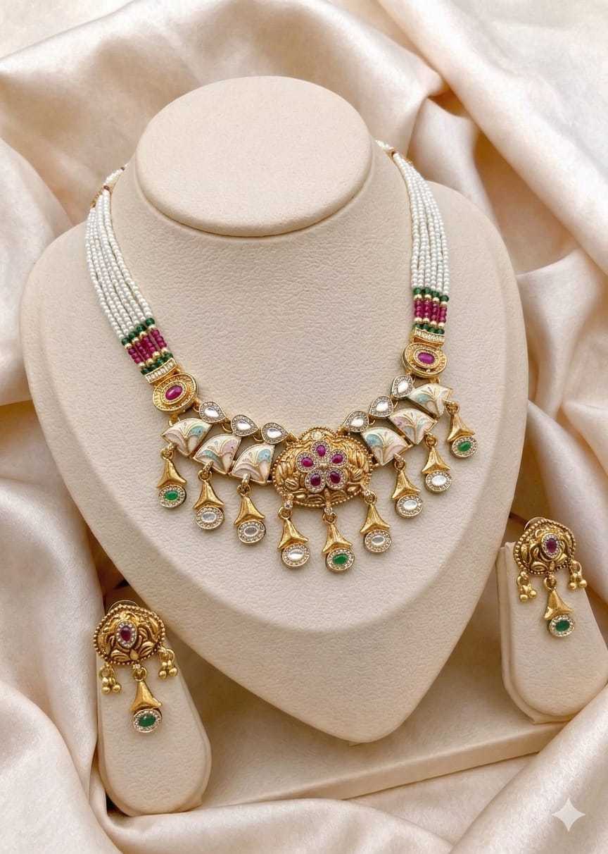 Royal Antique Heritage Necklace Set