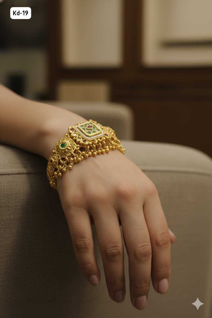 Royal Antique Kada Statement Cuff