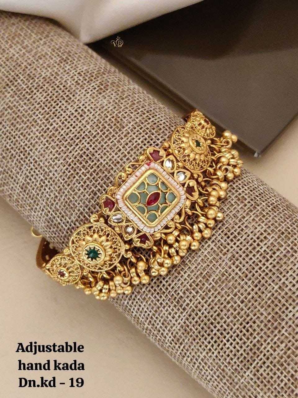 Royal Antique Statement Kada Bracelet