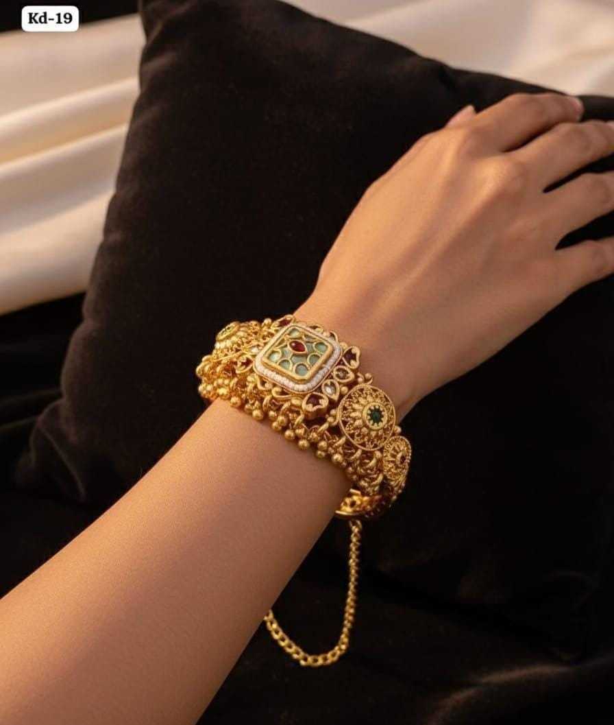 Royal Antique Statement Kada Bracelet