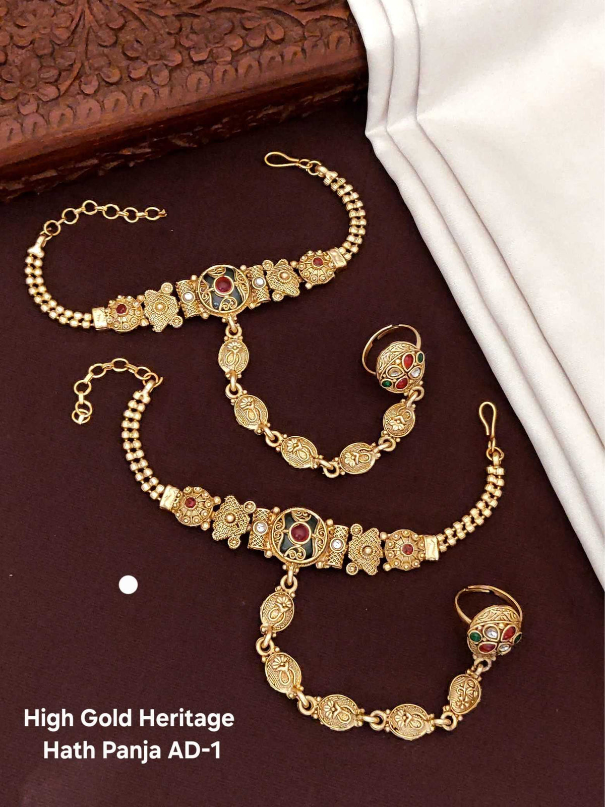 Royal Hath Panja Hand Harness Pair
