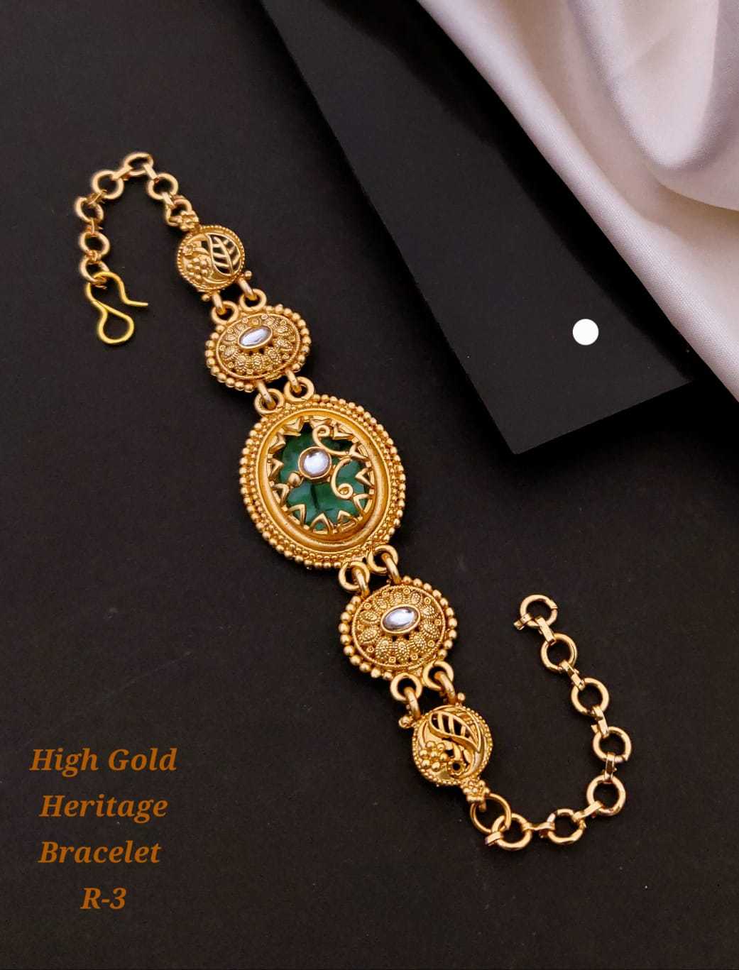 Royal High Gold Heritage Statement Bracelet