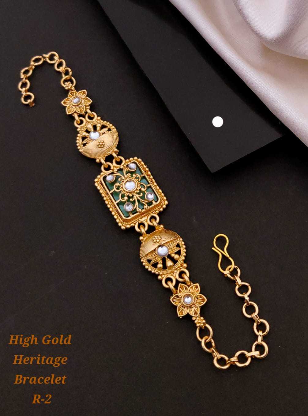Royal High Gold Heritage Statement Bracelet