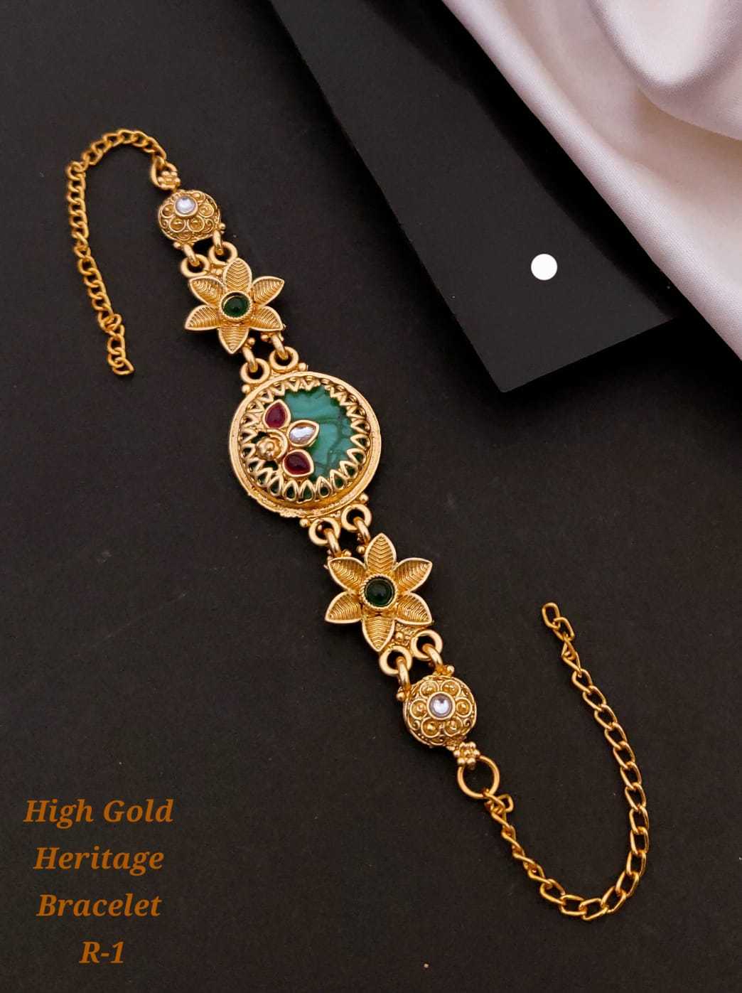 Royal High Gold Heritage Statement Bracelet