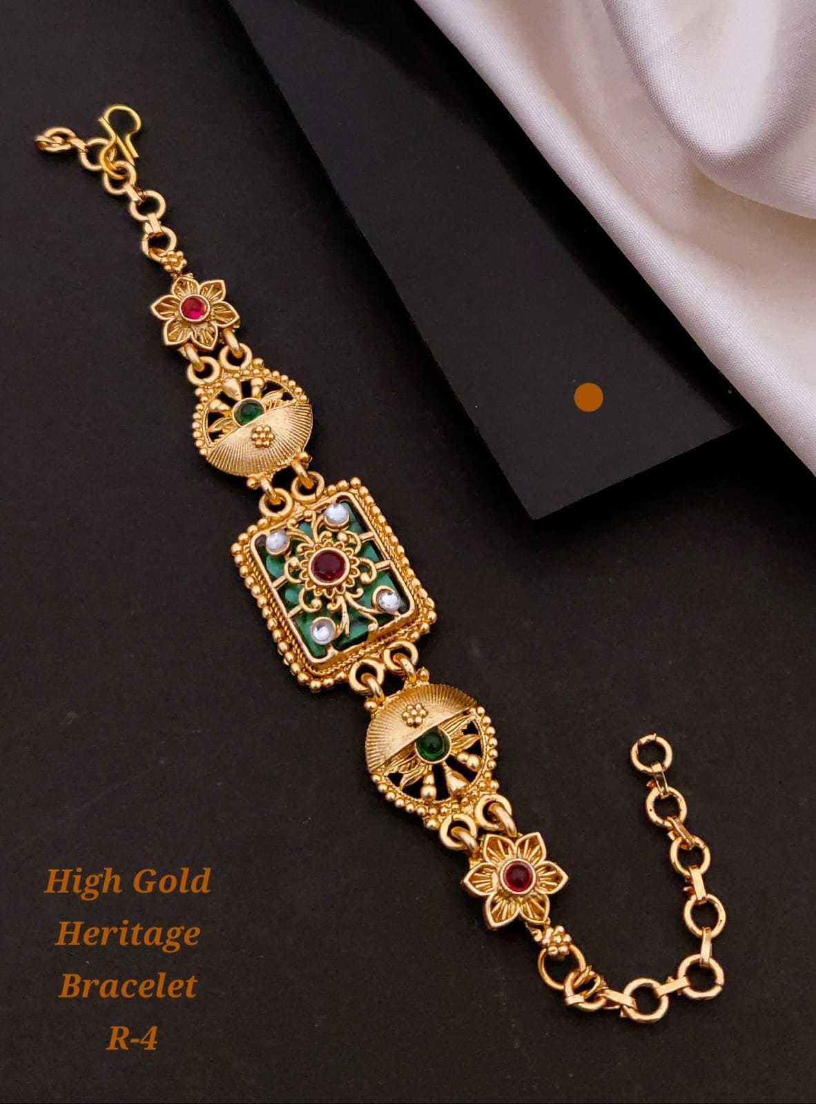 Royal High Gold Heritage Statement Bracelet