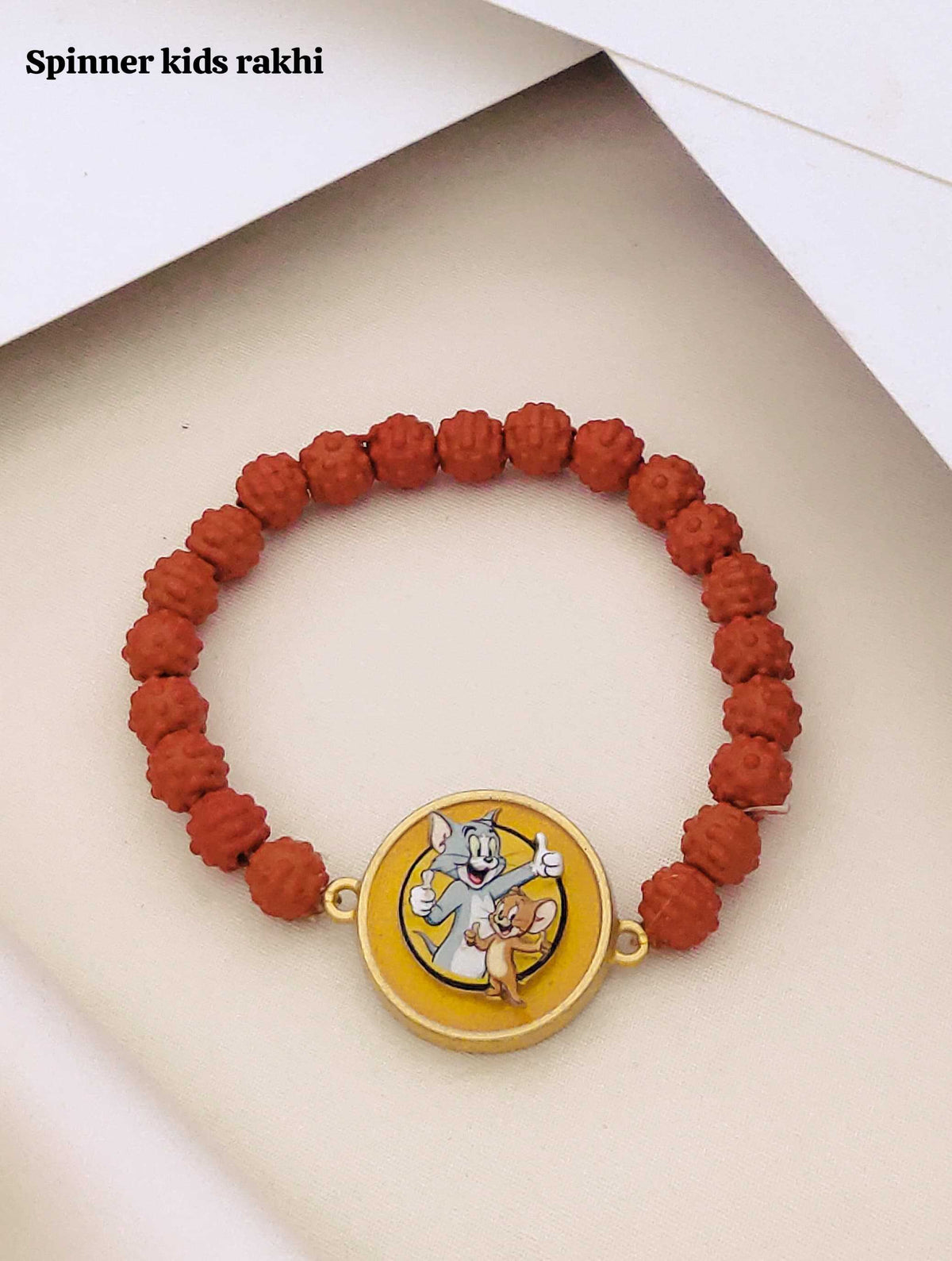 Spinner Cartoon Kids Rakhi Bracelet
