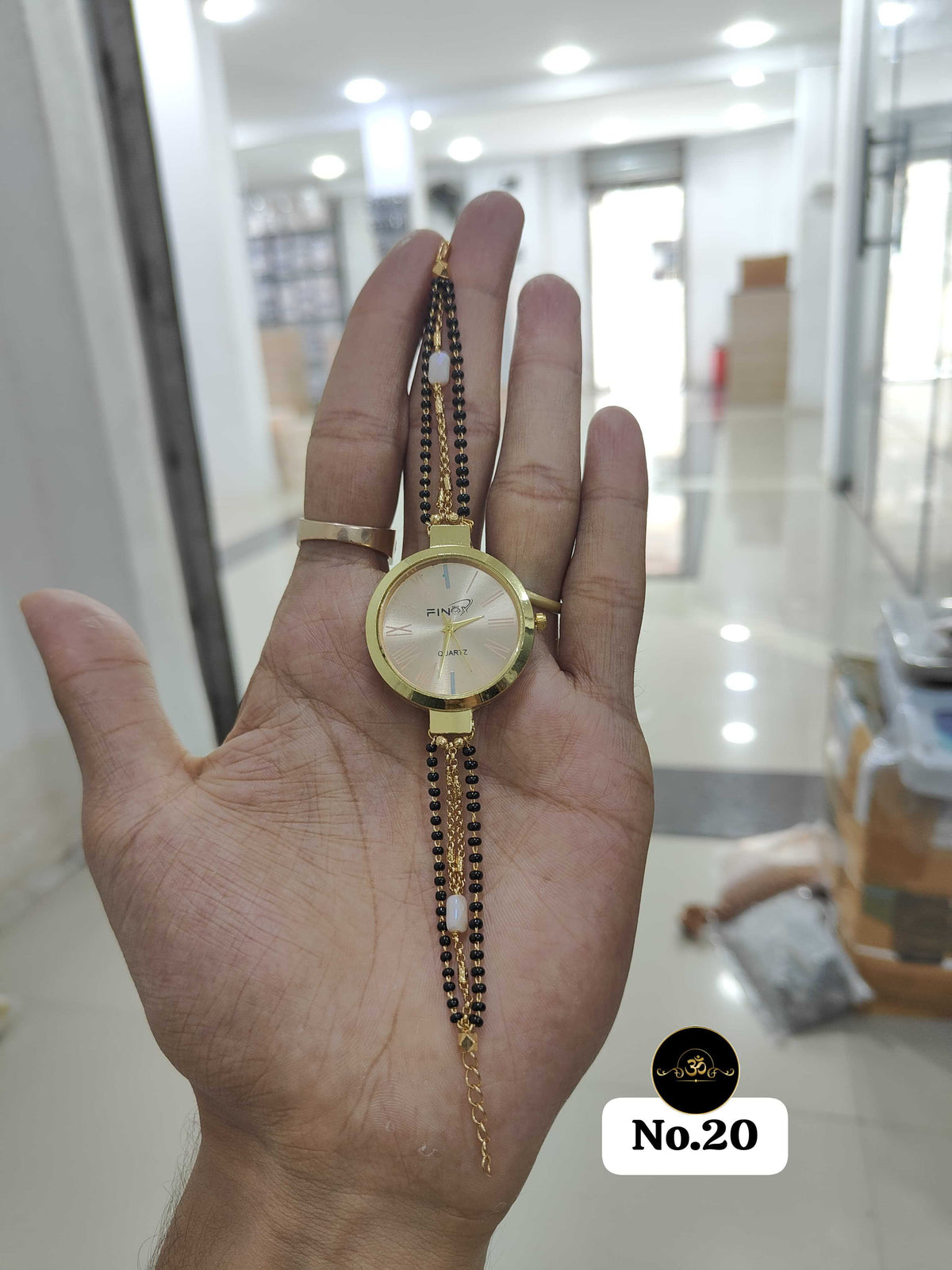 Two in One Mangalsutra Watch