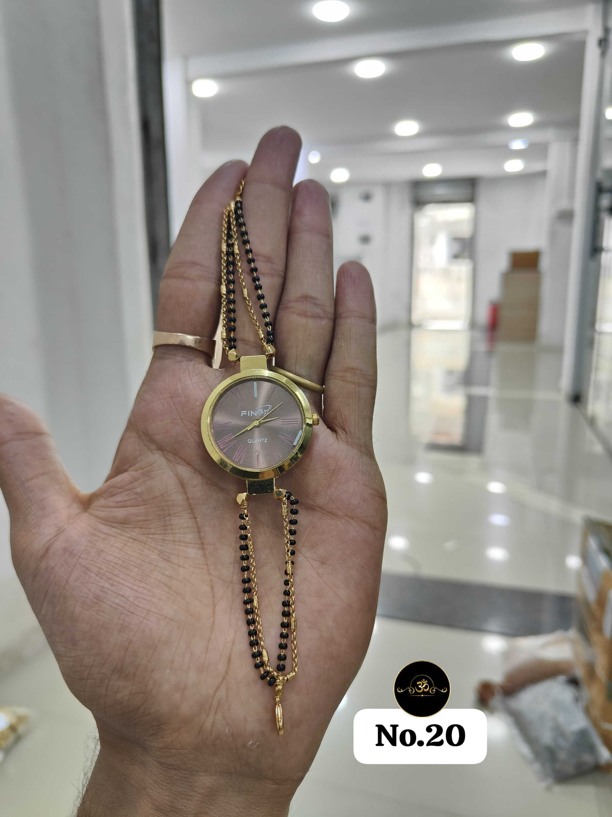 Two in One Mangalsutra Watch