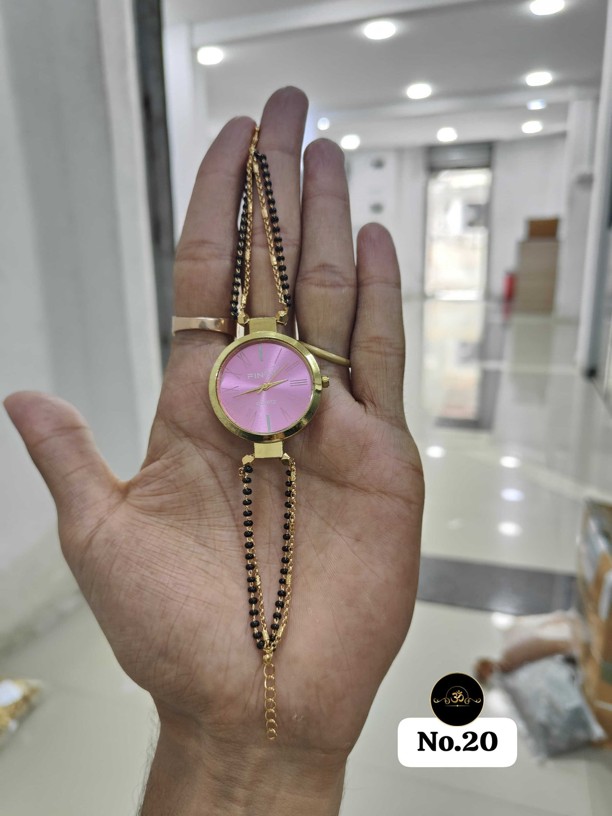 Two in One Mangalsutra Watch