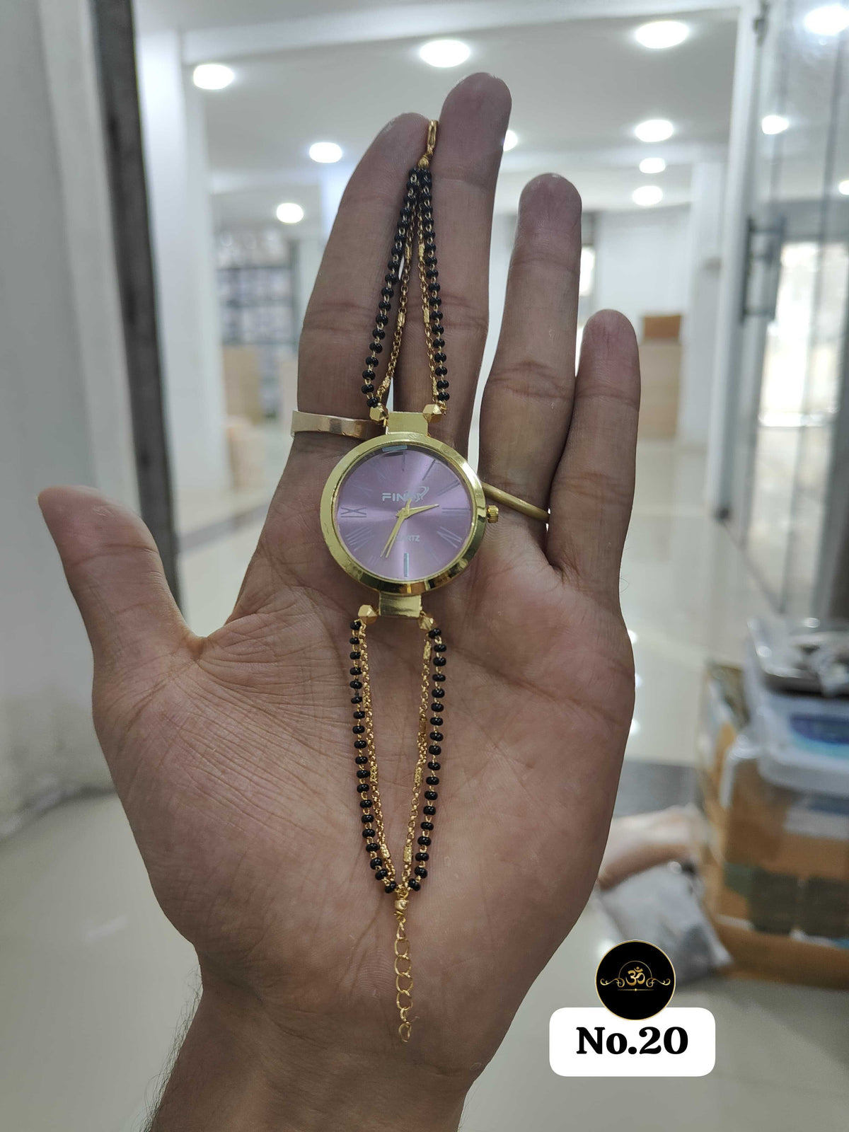 Two in One Mangalsutra Watch
