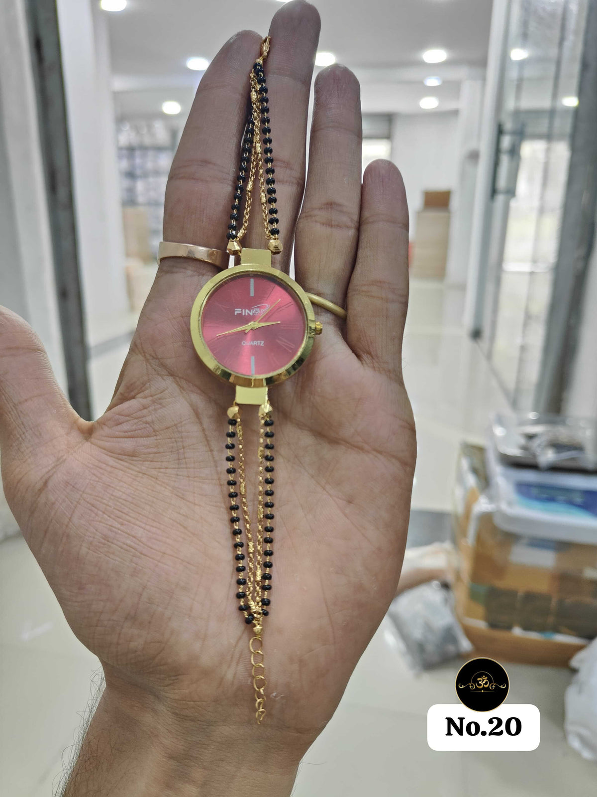 Two in One Mangalsutra Watch